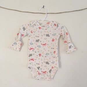 Carter’s baby girl bodysuit woodland animals